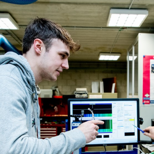 Jonge ingenieur