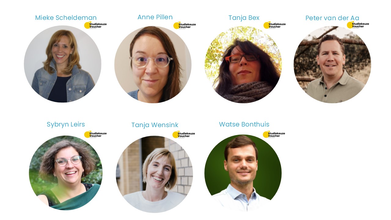 studiekeuze-experten die werken met de studiekeuzevoucher
